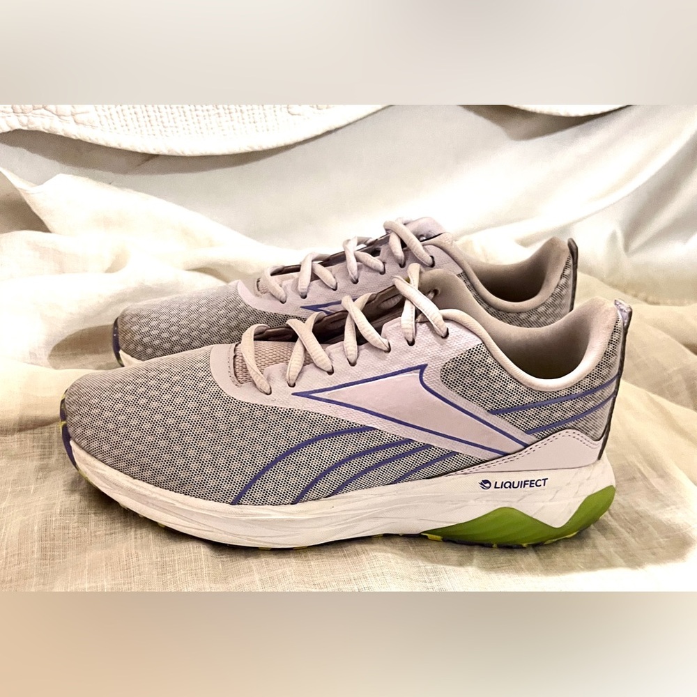 Reebok Liquifect 180 2 Running Shoes Women's 7.5 Lilac Grey FX1651 NWOB